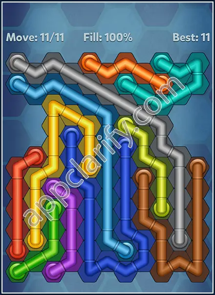 Pipe Lines: Hexa All Star 2 Level 40 Solution