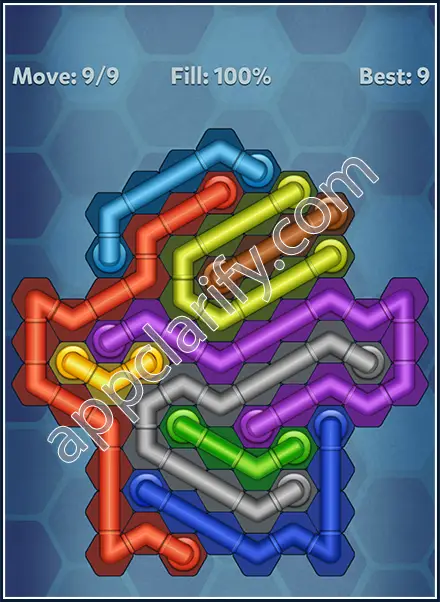 Pipe Lines: Hexa All Star 2 Level 42 Solution