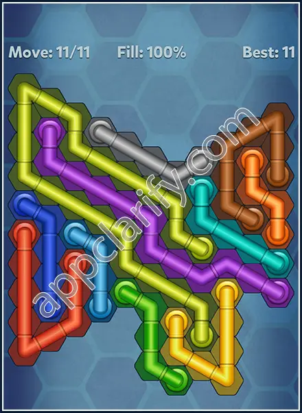 Pipe Lines: Hexa All Star 2 Level 44 Solution