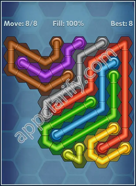 Pipe Lines: Hexa All Star 2 Level 48 Solution