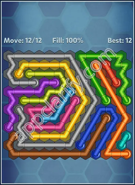 Pipe Lines: Hexa All Star 2 Level 51 Solution