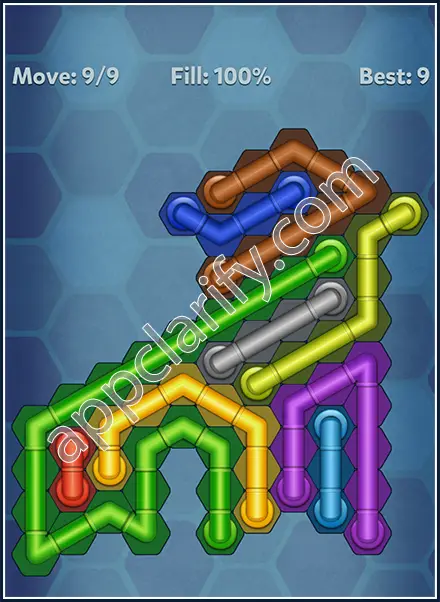 Pipe Lines: Hexa All Star 2 Level 54 Solution