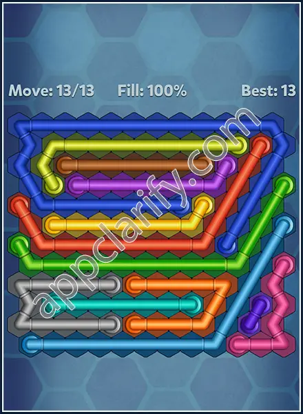 Pipe Lines: Hexa All Star 2 Level 55 Solution