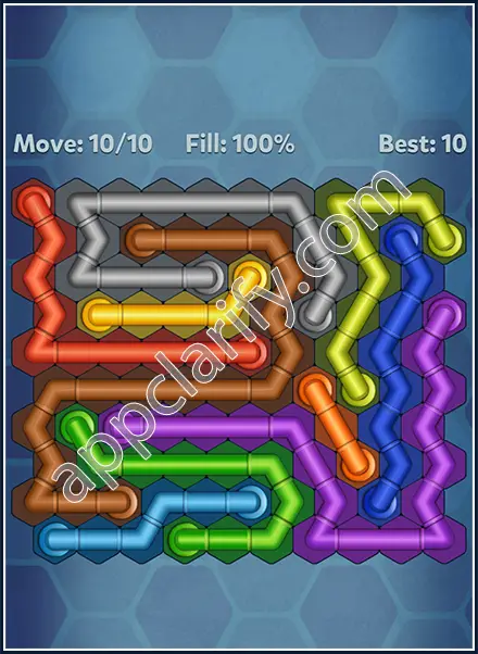 Pipe Lines: Hexa All Star 2 Level 57 Solution