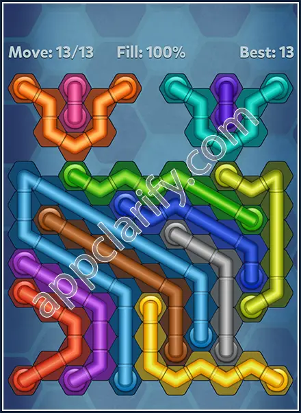 Pipe Lines: Hexa All Star 2 Level 58 Solution