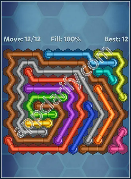Pipe Lines: Hexa All Star 2 Level 59 Solution