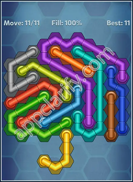 Pipe Lines: Hexa All Star 2 Level 62 Solution