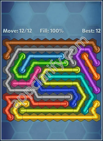 Pipe Lines: Hexa All Star 2 Level 63 Solution