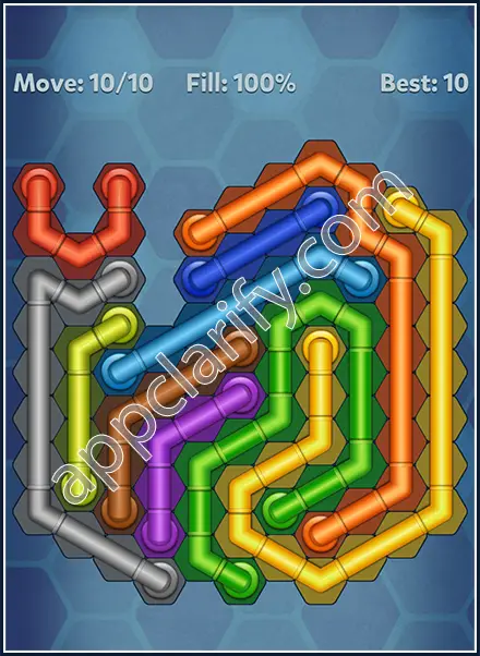 Pipe Lines: Hexa All Star 2 Level 64 Solution