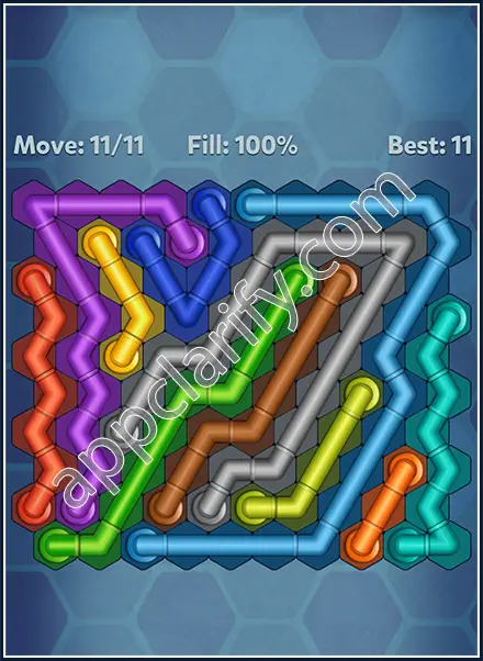 Pipe Lines: Hexa All Star 2 Level 65 Solution