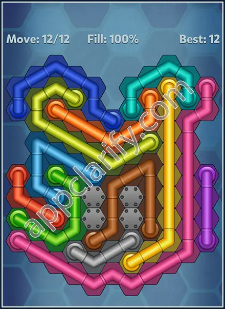 Pipe Lines: Hexa All Star 2 Level 74 Solution
