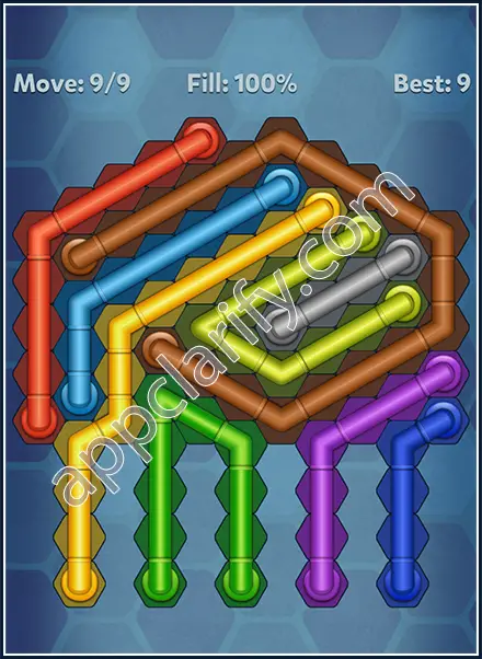 Pipe Lines: Hexa All Star 2 Level 78 Solution