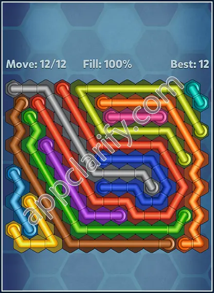 Pipe Lines: Hexa All Star 2 Level 79 Solution