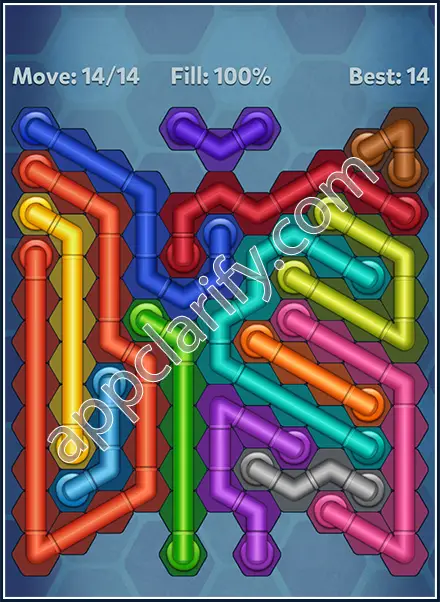 Pipe Lines: Hexa All Star 2 Level 8 Solution