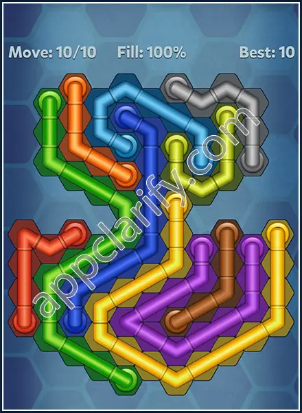Pipe Lines: Hexa All Star 2 Level 82 Solution