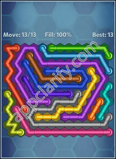 Pipe Lines: Hexa All Star 2 Level 83 Solution