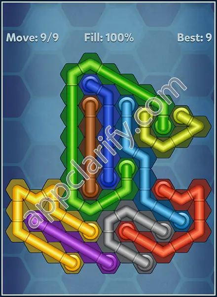 Pipe Lines: Hexa All Star 2 Level 84 Solution