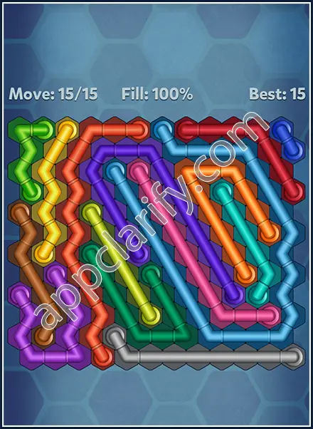 Pipe Lines: Hexa All Star 2 Level 87 Solution