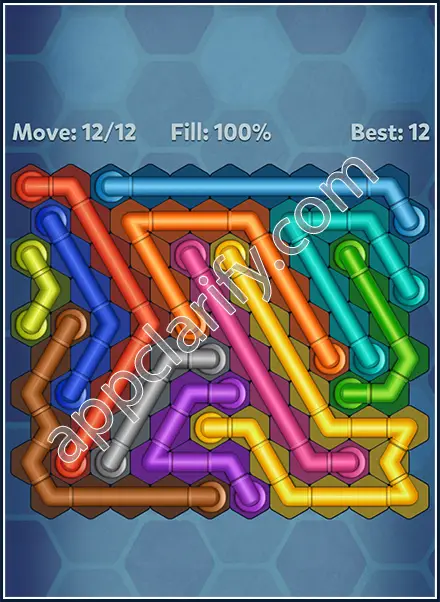 Pipe Lines: Hexa All Star 2 Level 89 Solution