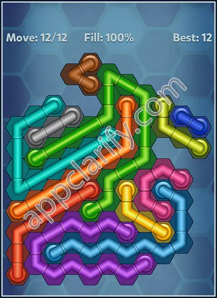 Pipe Lines: Hexa All Star 2 Level 92 Solution