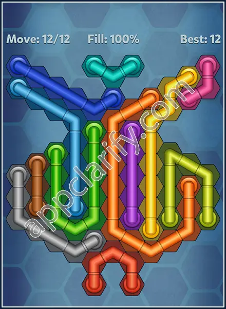 Pipe Lines: Hexa All Star 2 Level 96 Solution