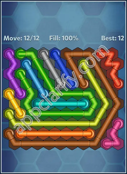 Pipe Lines: Hexa All Star 2 Level 97 Solution