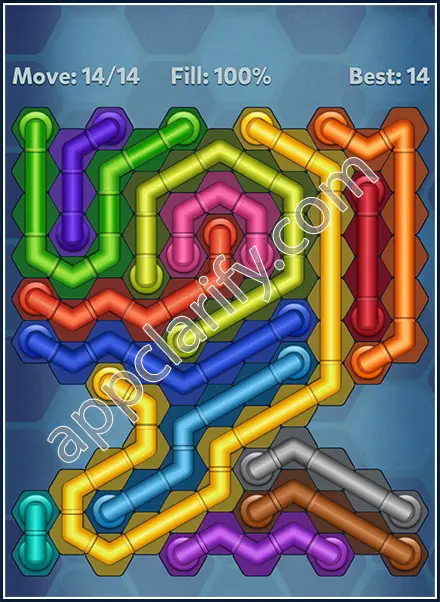 Pipe Lines: Hexa All Star 2 Level 98 Solution