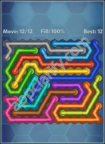 Pipe Lines: Hexa All Star 2 Level 99 Solution