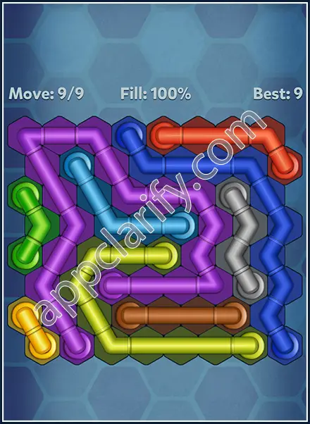 Pipe Lines: Hexa All Star Level 101 Solution