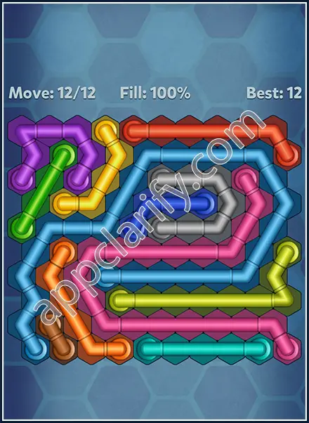 Pipe Lines: Hexa All Star Level 107 Solution