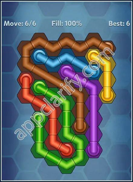Pipe Lines: Hexa All Star Level 108 Solution