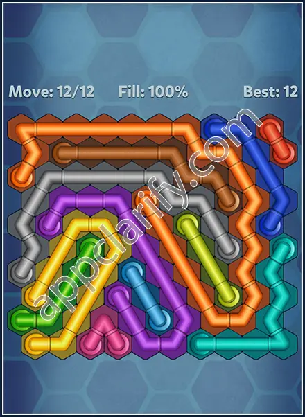 Pipe Lines: Hexa All Star Level 11 Solution