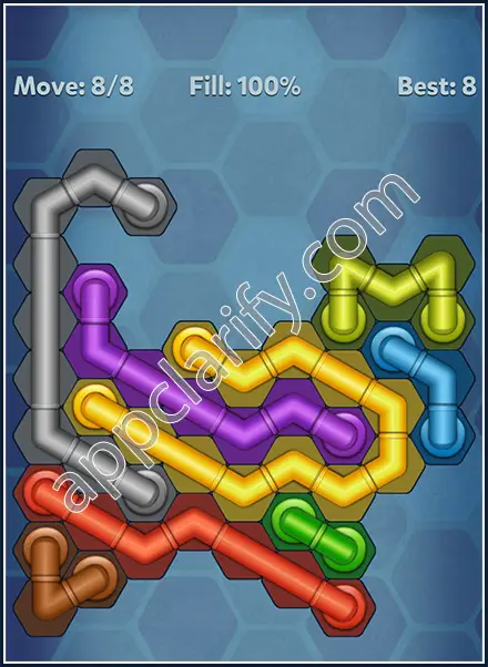 Pipe Lines: Hexa All Star Level 110 Solution