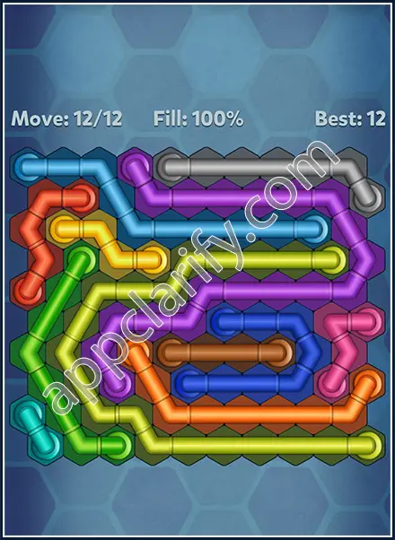 Pipe Lines: Hexa All Star Level 111 Solution