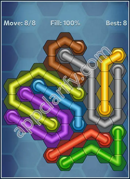 Pipe Lines: Hexa All Star Level 112 Solution