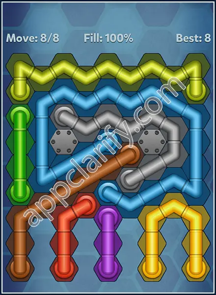Pipe Lines: Hexa All Star Level 114 Solution