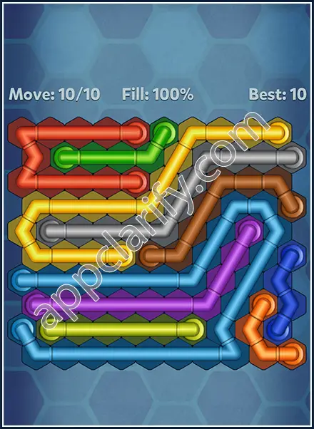 Pipe Lines: Hexa All Star Level 115 Solution