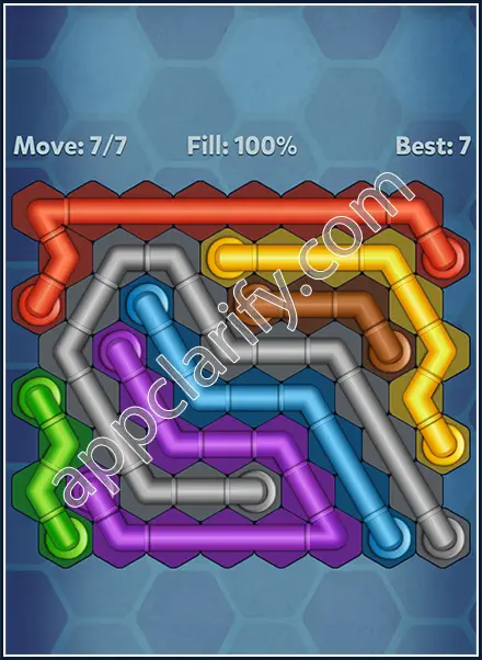 Pipe Lines: Hexa All Star Level 117 Solution