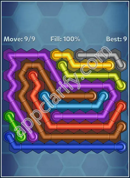 Pipe Lines: Hexa All Star Level 119 Solution