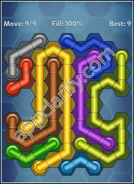 Pipe Lines: Hexa All Star Level 120 Solution