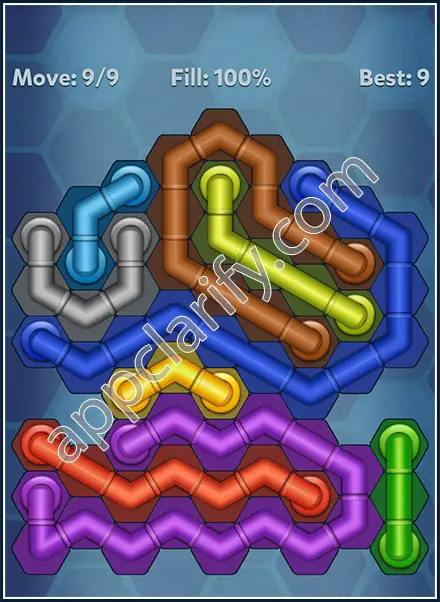 Pipe Lines: Hexa All Star Level 122 Solution