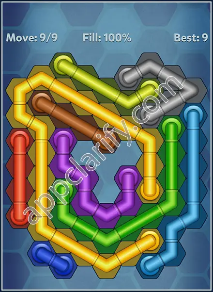 Pipe Lines: Hexa All Star Level 126 Solution