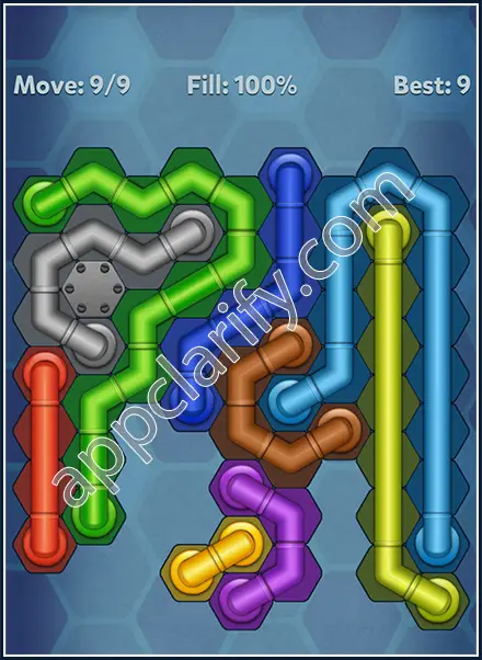 Pipe Lines: Hexa All Star Level 134 Solution