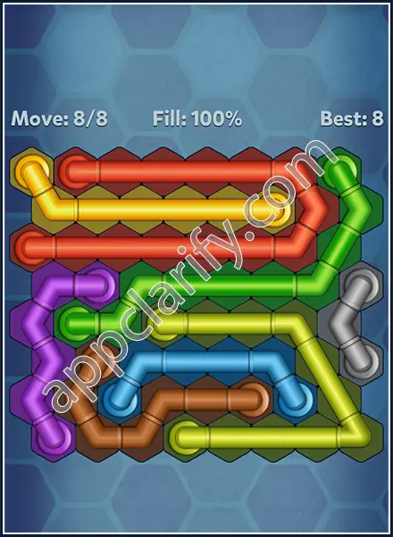Pipe Lines: Hexa All Star Level 137 Solution