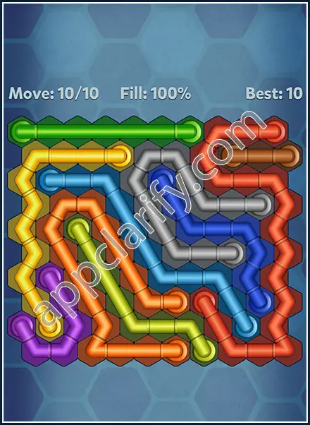Pipe Lines: Hexa All Star Level 139 Solution