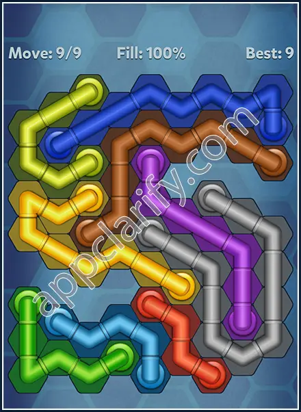 Pipe Lines: Hexa All Star Level 142 Solution