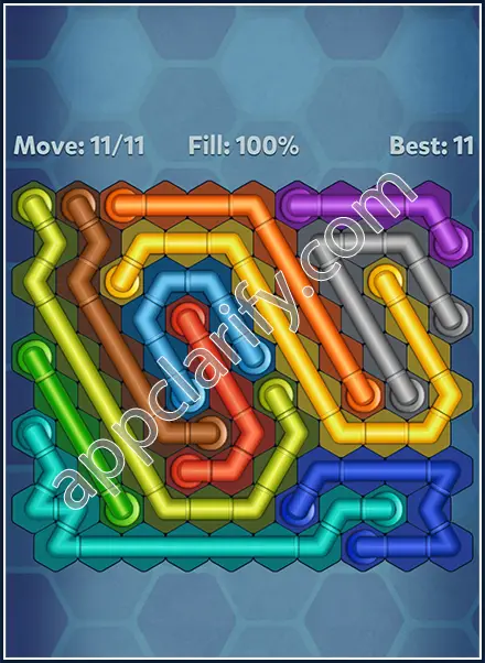 Pipe Lines: Hexa All Star Level 143 Solution
