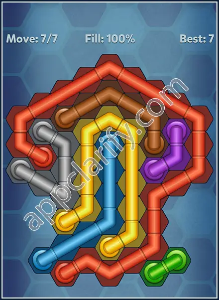 Pipe Lines: Hexa All Star Level 144 Solution