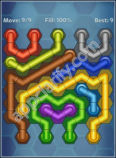 Pipe Lines: Hexa All Star Level 146 Solution