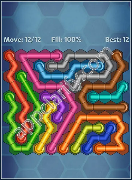 Pipe Lines: Hexa All Star Level 15 Solution